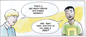 Randall Kirby. "Gay Sandwich Joke." Anything That Loves, p. 174.