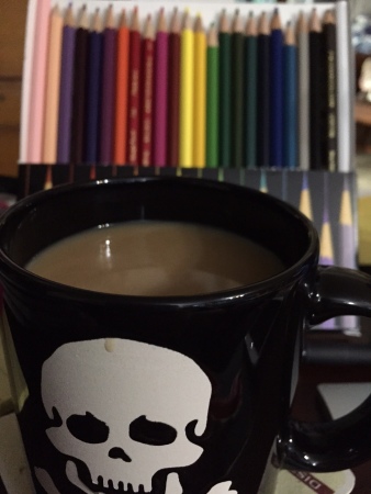 Coffee and Colored Pencils